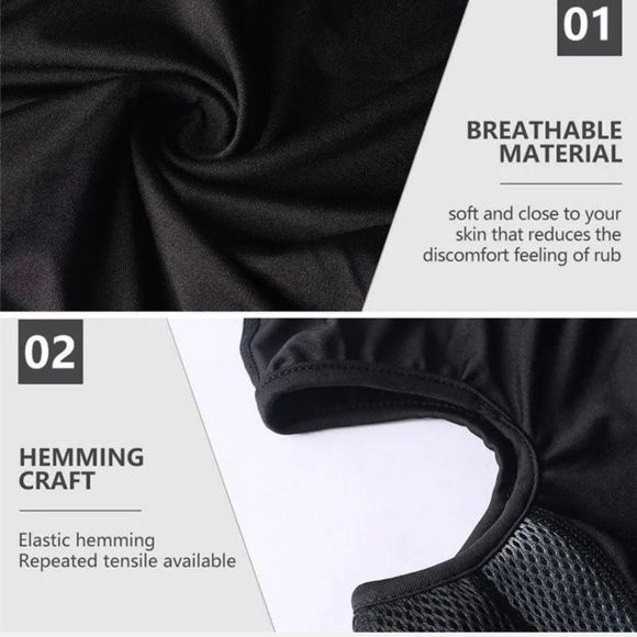 Winter Thermal Balaclava Windproof Ski Motorcycle Hood Cold Weather Face Mask - Picture 9 of 10